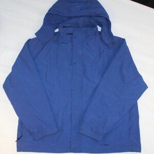 L.L.Bean 2XL Dark Blue Rain Jacket
